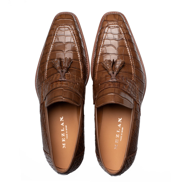 Alligator Tassel Loafer