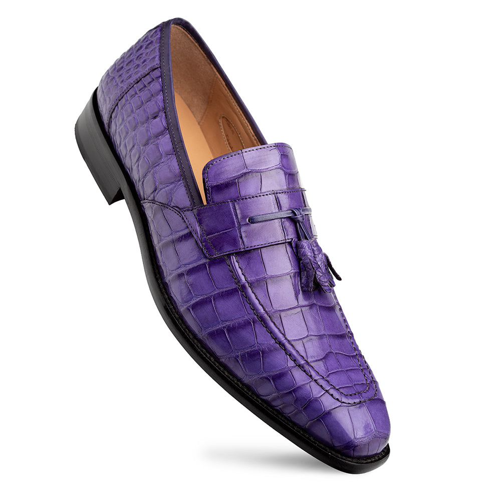Alligator Tassel Loafer
