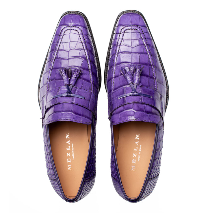 Alligator Tassel Loafer