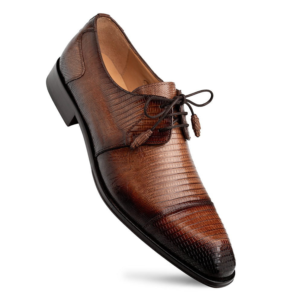 Lizard Cap Toe Derby