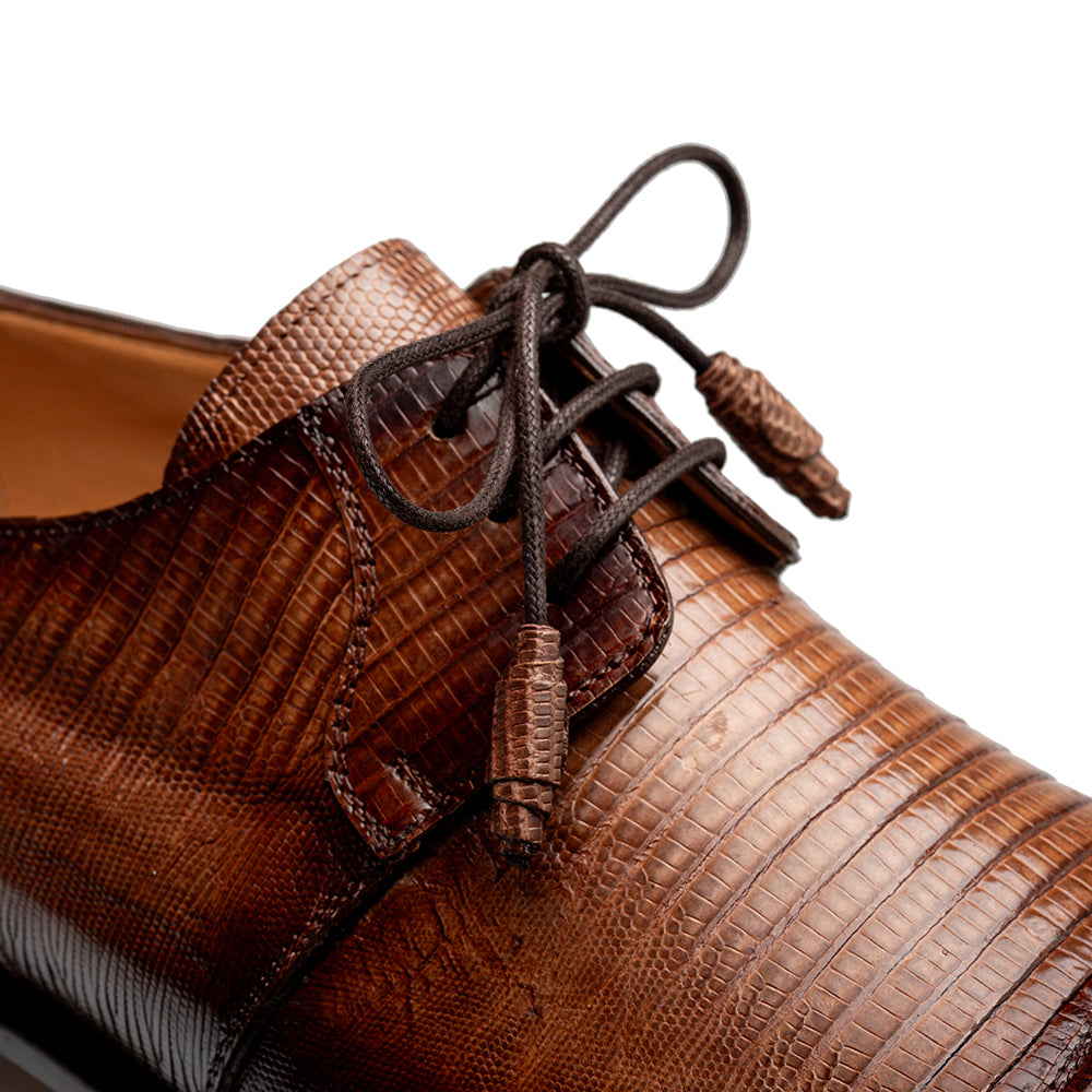 Lizard Cap Toe Derby