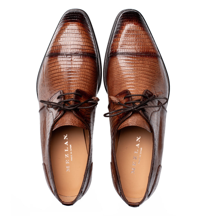 Lizard Cap Toe Derby
