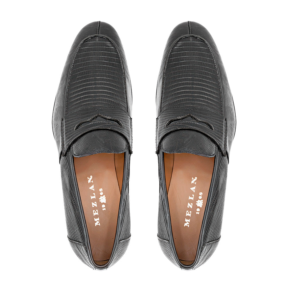 Lizard Penny Loafer