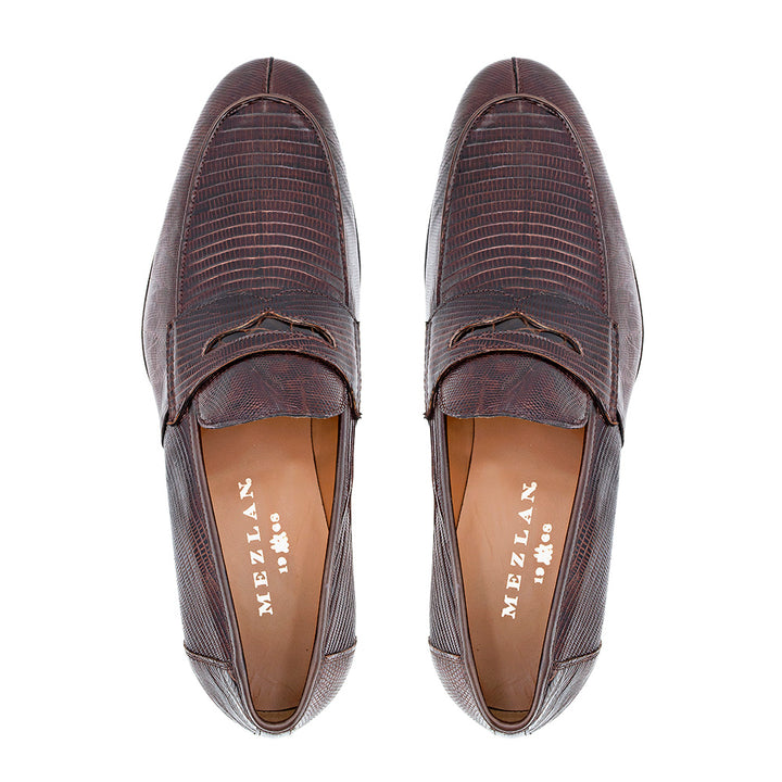 Lizard Penny Loafer
