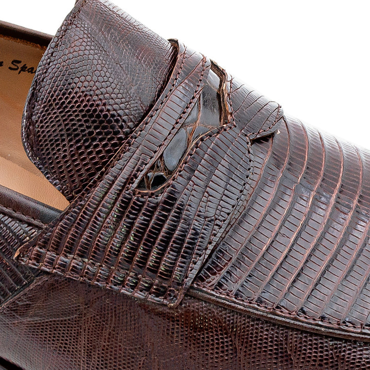 Lizard Penny Loafer