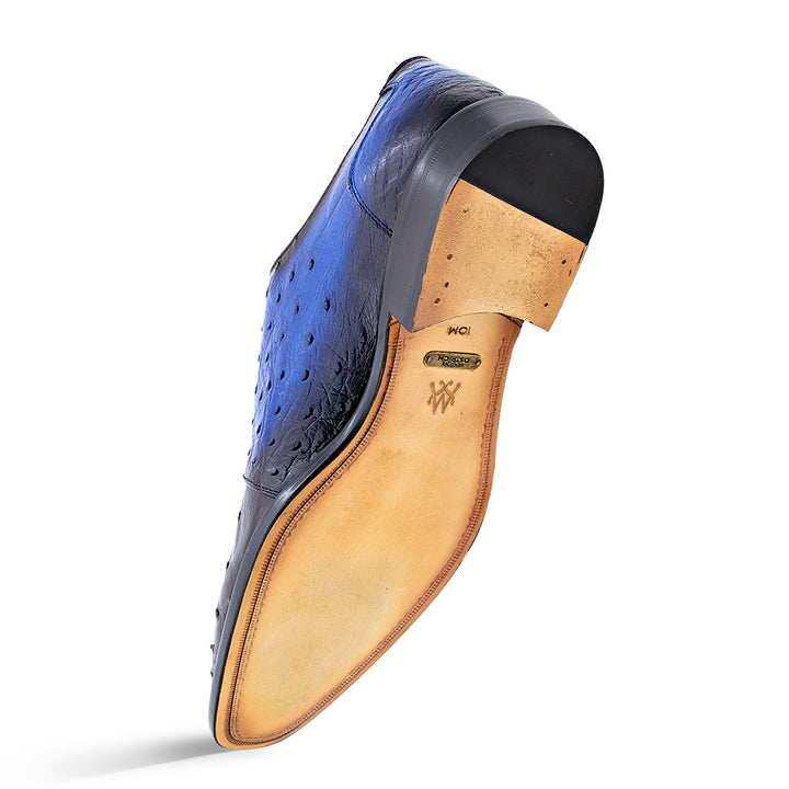 Ostrich Asymmetrical Monkstrap