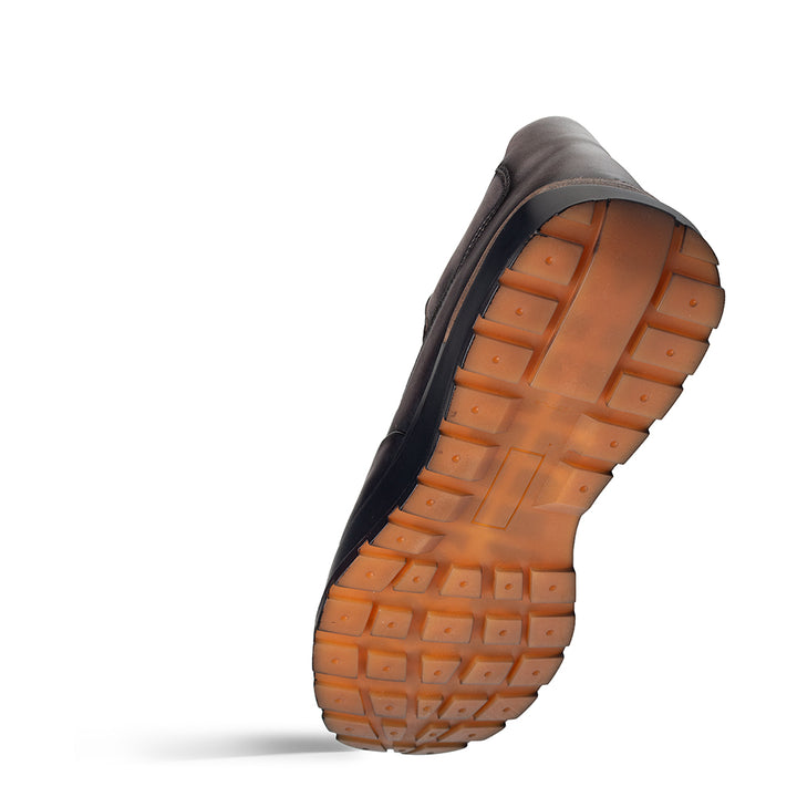 Arkley Calf/Ostrich Paw Sneaker