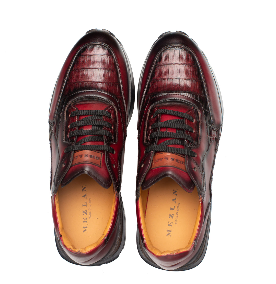 Beckton Patina/Croc Sneaker