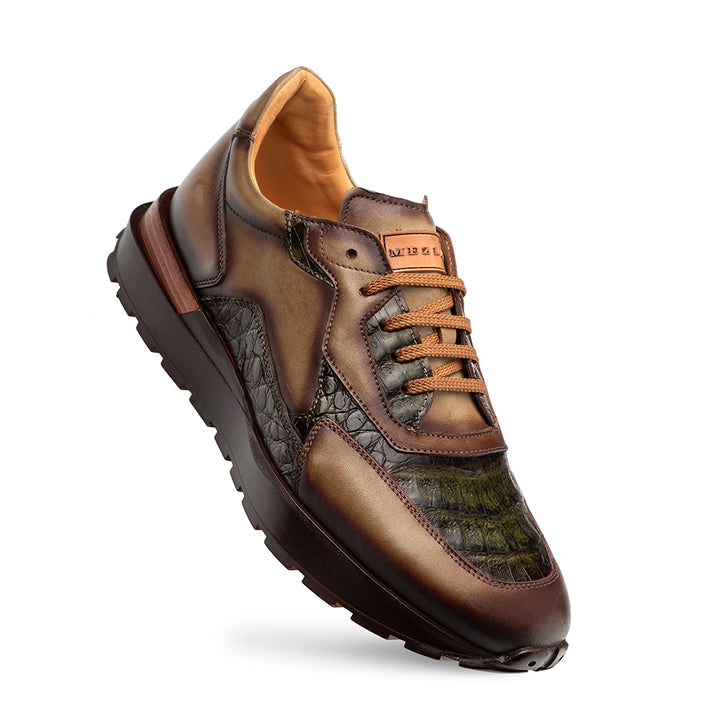 Beckton Patina/Croc Sneaker