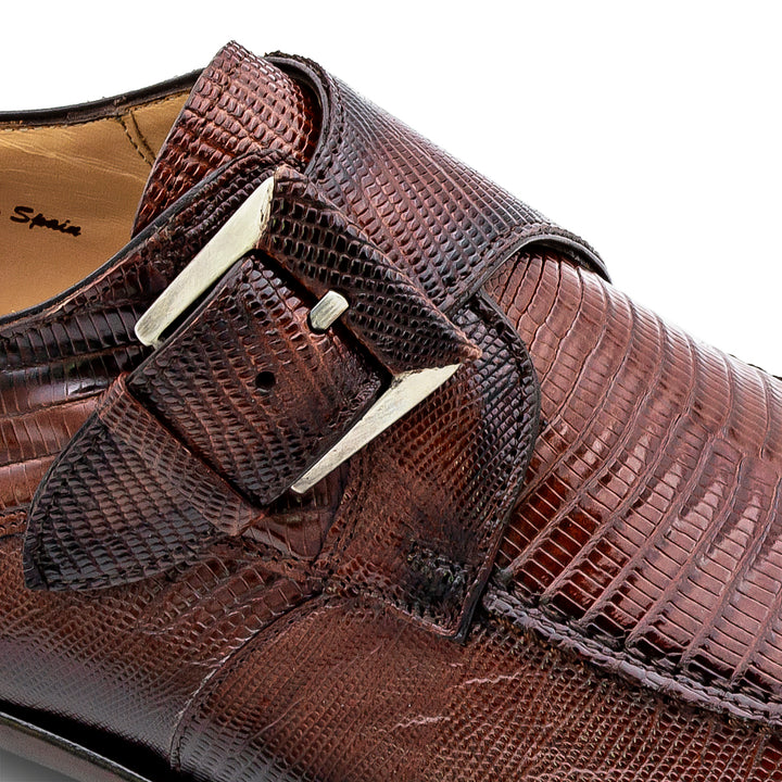 Lizard Split Toe Monk Strap