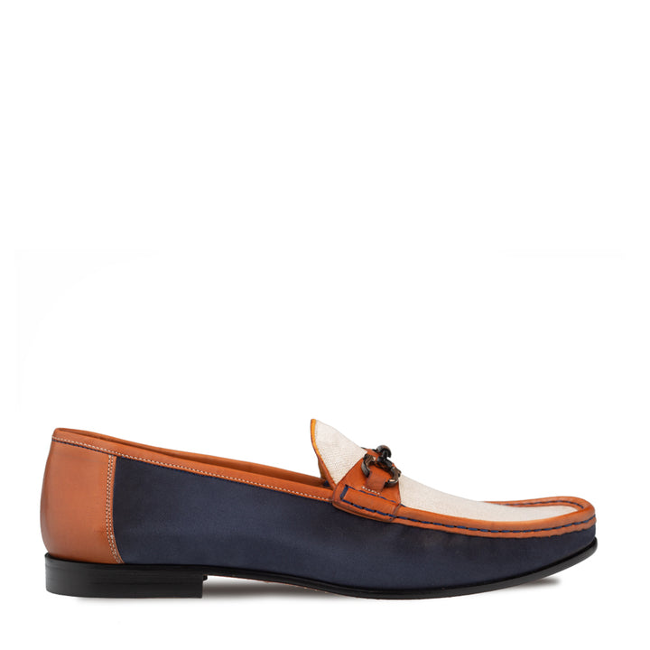 Keanll Nubuck/Linen Moccasin