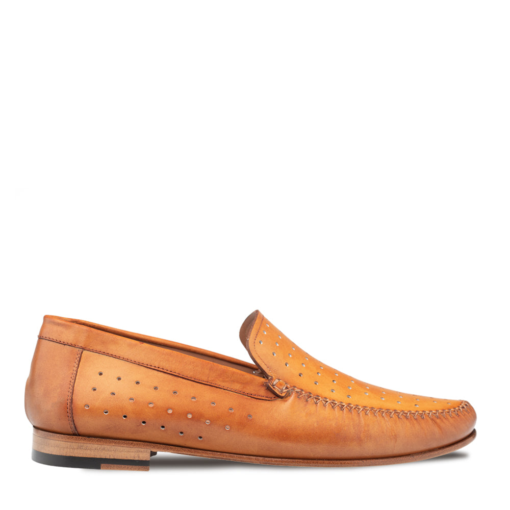 Perforated Calf Moccasin