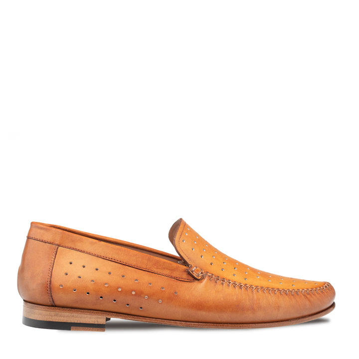 Perforated Calf Moccasin