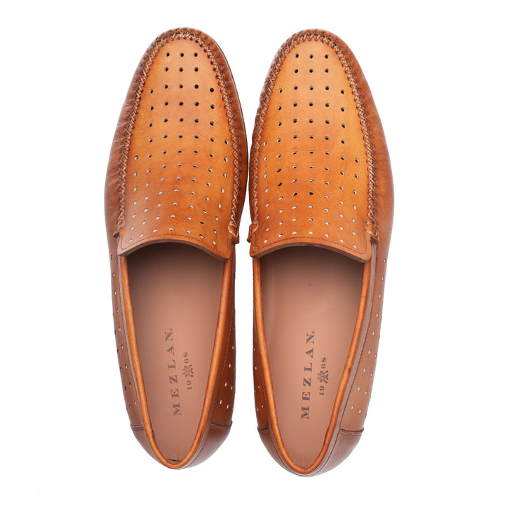 Perforated Calf Moccasin