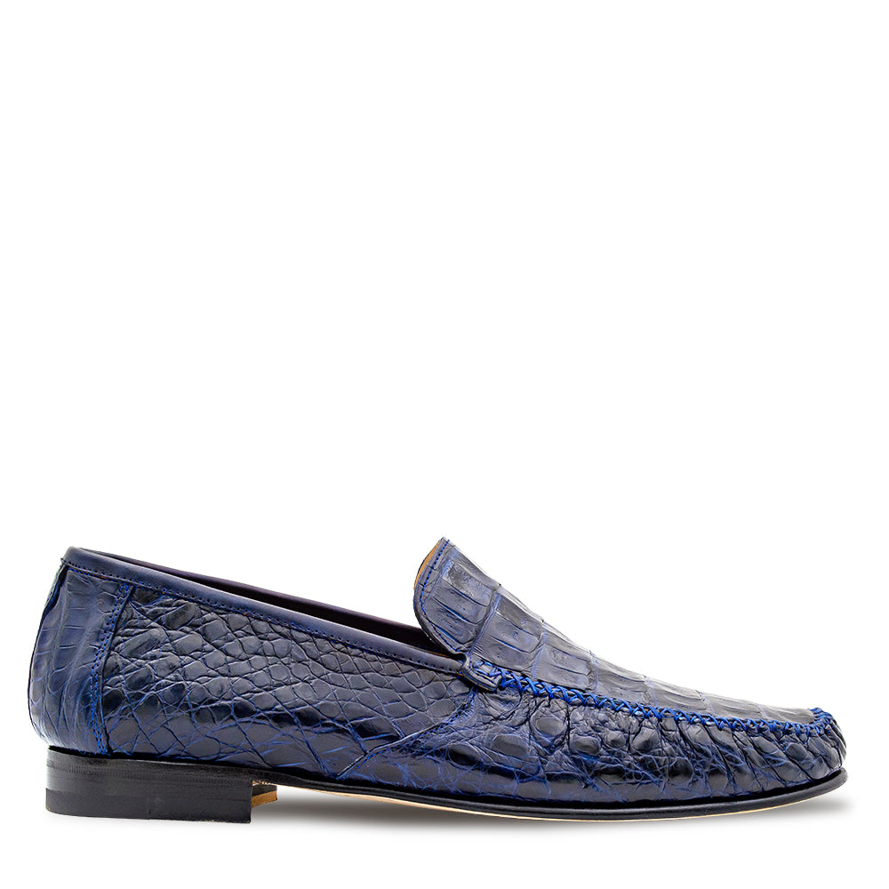 N*め様 Coating Crocodile Python denim 1vfu Crocodile Moccasin – Mezlan