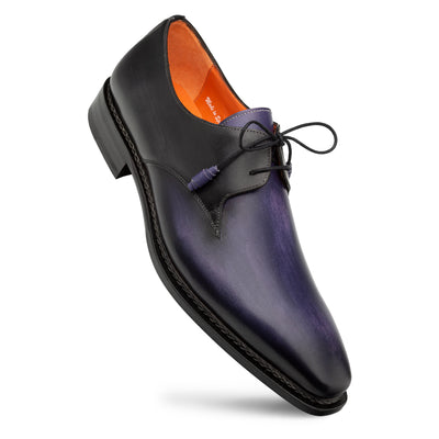 Mezlan Muro Two-Tone Leather Derby - Luxury Crafted Shoe