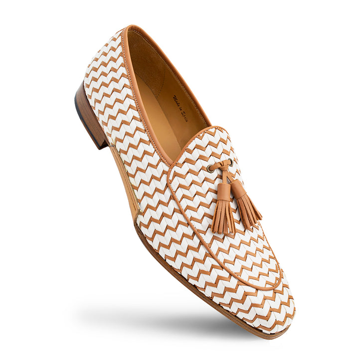 Sants Woven Two-Toned Slip On