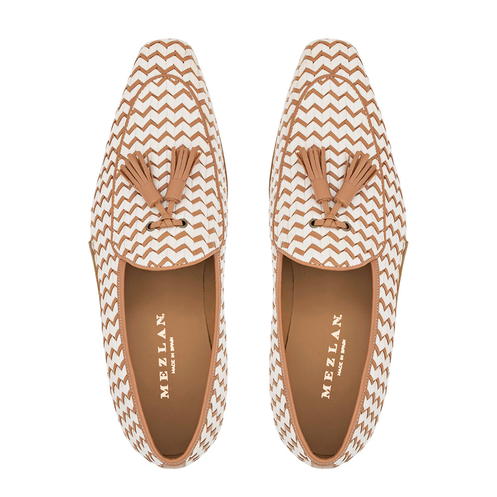 Sants Woven Two-Toned Slip On