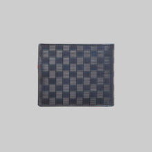 Load image into Gallery viewer, Black Men&#39;s Embossed Leather Bi-Fold Wallet - European Calfskin lg06 - Mezlan Wallets
