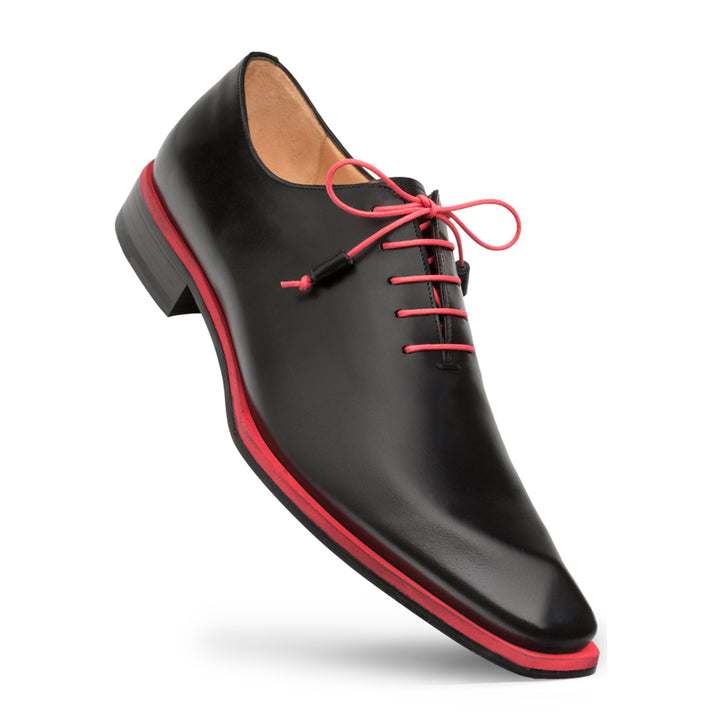 Mezlan Patina asymmetrical oxford s108 Shoes in Black