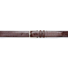 Load image into Gallery viewer, Tan-Sport Men&#39;s Genuine Alligator Skin Belt - Mezlan Belts
