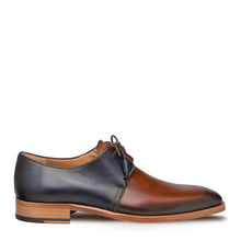 Load image into Gallery viewer, Mezlan Montes Shoes in Cognac/blue
