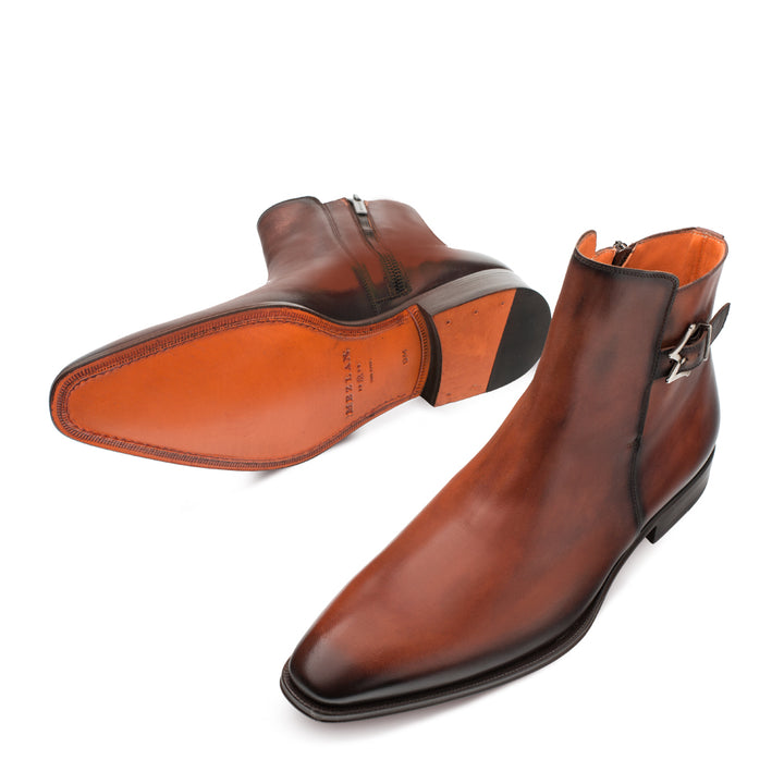 Mezlan Conor Shoes in Cognac