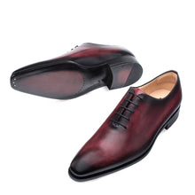 Load image into Gallery viewer, Mezlan Pamplona Shoes in burgundy
