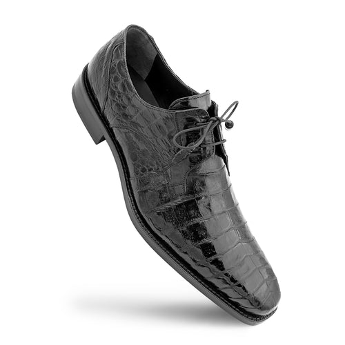 Men Shoes Designer Sneakers Black Round Toe Handmade Crocodile Skin Casual  Shoes Lace Up Thick Platform Genuine Leather Shoes