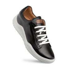 Load image into Gallery viewer, Leather Scallop Sole Sneaker
