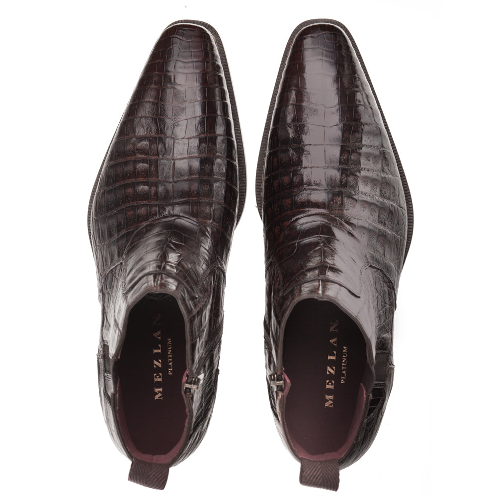 Men's Blackmore Crocodile Boots - Mezlan Boots