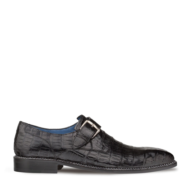 MAGNUS Crocodile Monk Strap