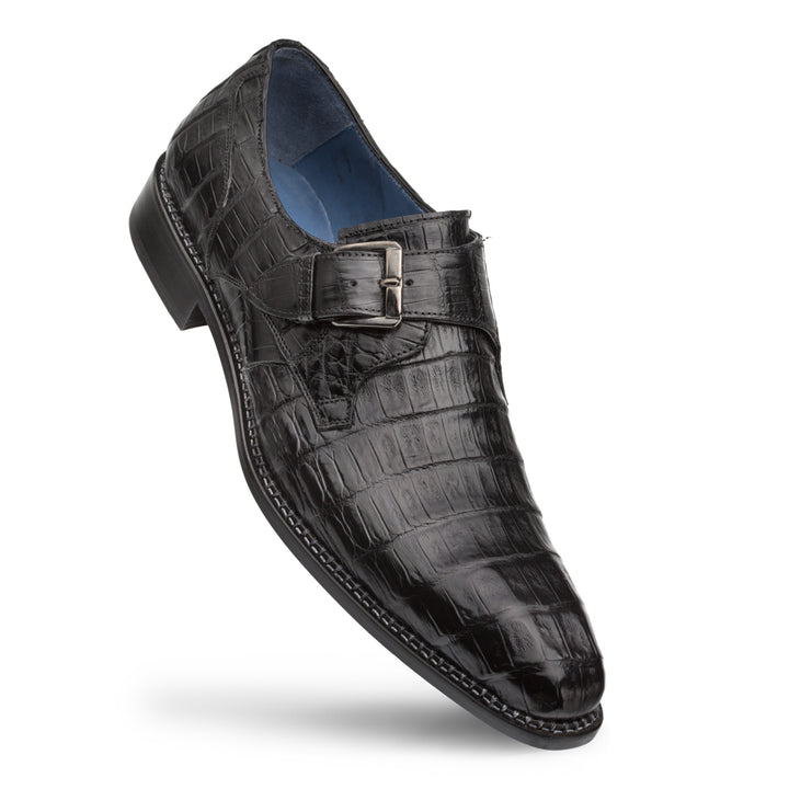 MAGNUS Crocodile Monk Strap