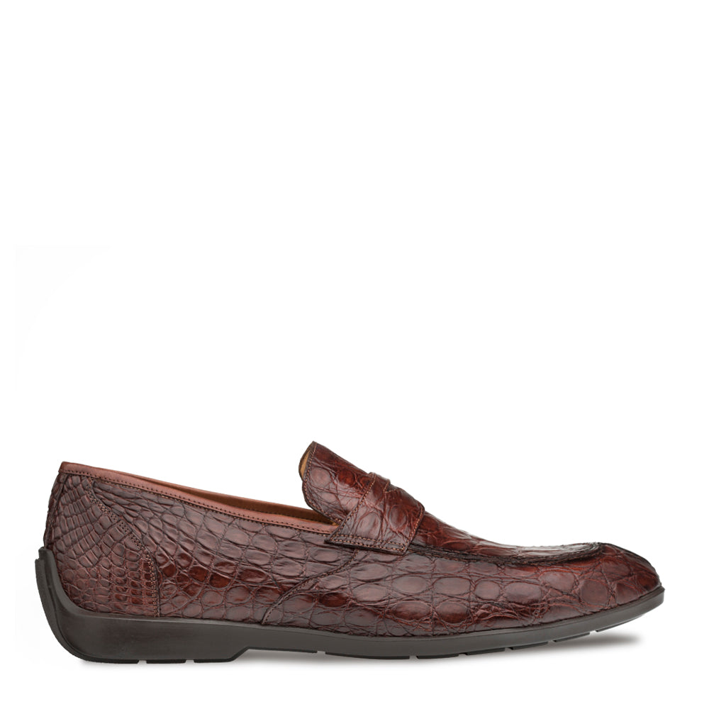 Mezlan sales crocodile loafers