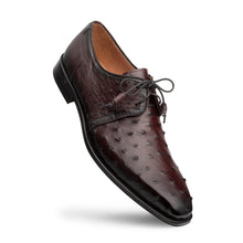 Load image into Gallery viewer, Plain Toe Derby Genuine Ostrich with Tassels
