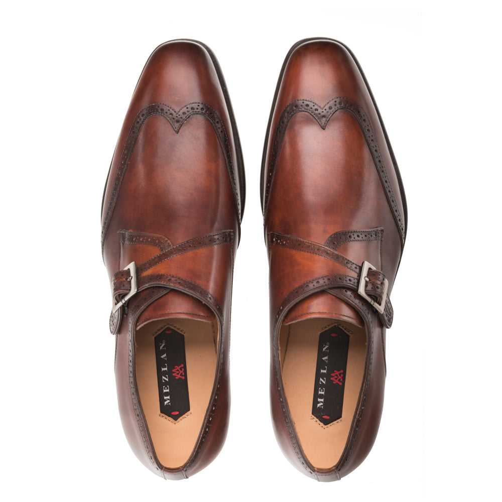 mezlan dress shoes Mezlan Soka Calfskin & Deerskin Cap Toe