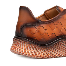 Load image into Gallery viewer, Woven Leather Super Sneaker
