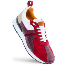 Load image into Gallery viewer, Croc/Suede/Calf Sneaker
