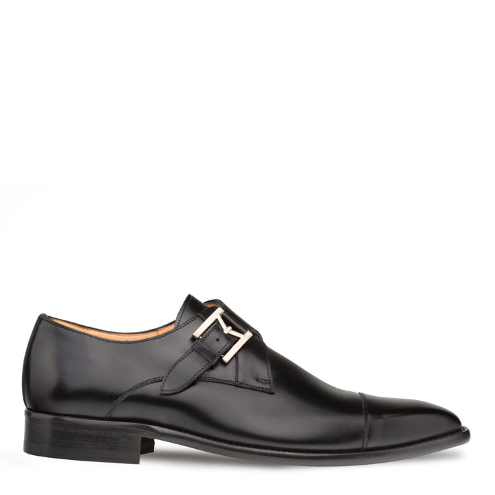 Calfskin Cap Toe Monk Strap