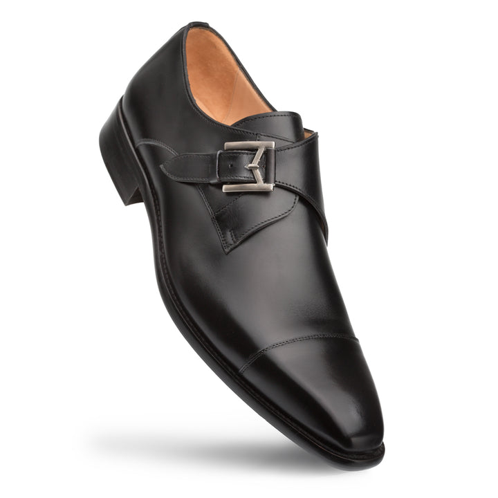 Calfskin Cap Toe Monk Strap