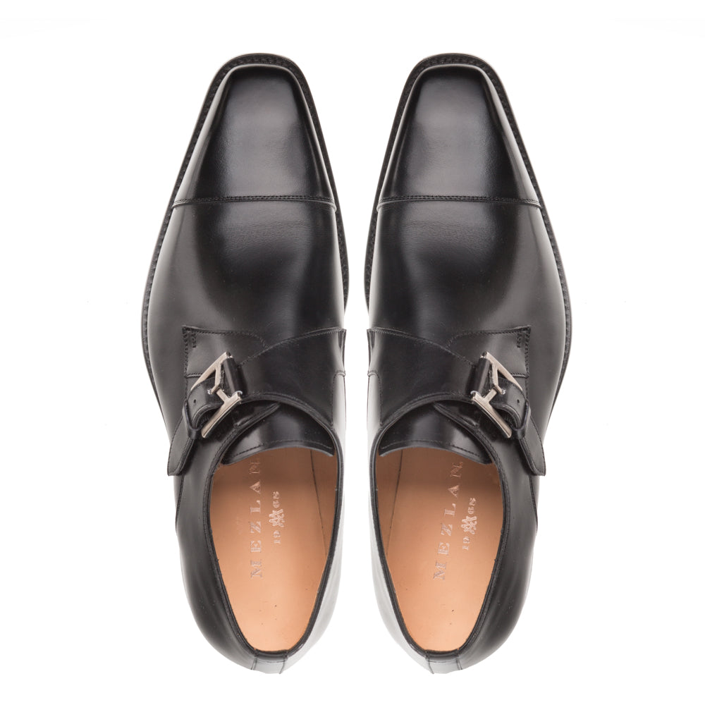 Calfskin Cap Toe Monk Strap