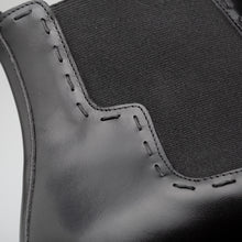 Load image into Gallery viewer, Black Men&#39;s Patina Chelsea Boot - Handmade in Spain - Mezlan Boots
