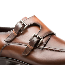 Load image into Gallery viewer, Leather Double Monk Strap
