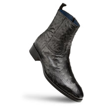 Load image into Gallery viewer, Straight-Heel Ostrich Boot
