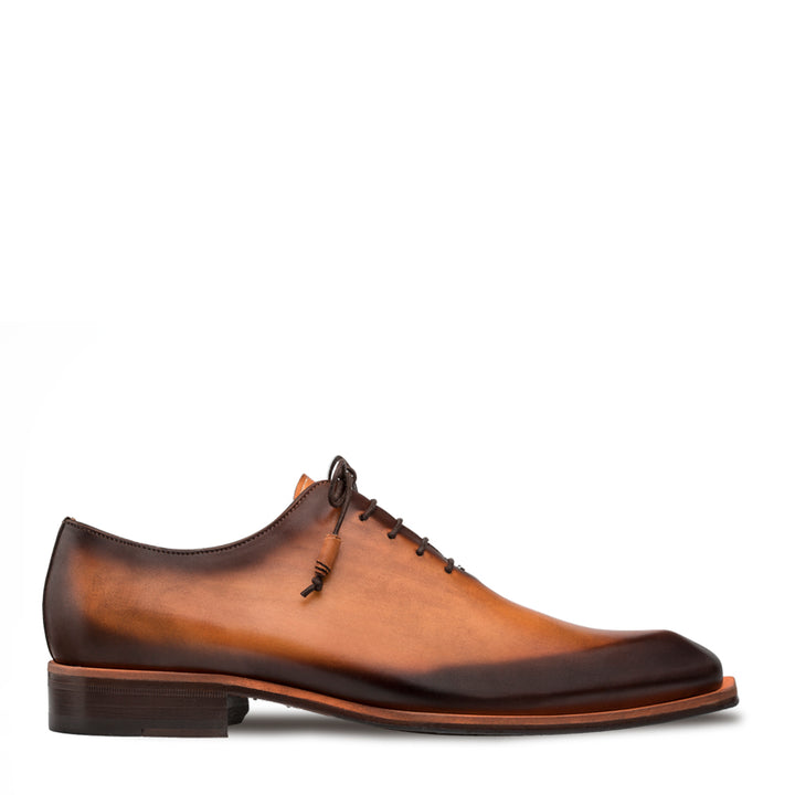 Mezlan Patina asymmetrical oxford s108 Shoes in Cognac